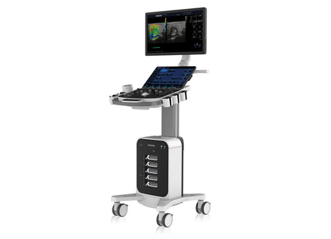 Cart-based Digital Color Doppler Ultrasound System SonoMax 9